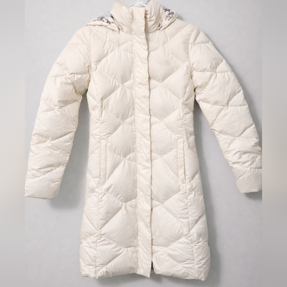 The North Face Miss Metro Down Long Parka Birch Print Lined, XS